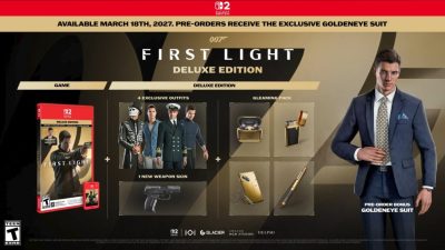 007 First Light ya tiene nueva fecha en Nintendo Switch 2: llegará el 18 de marzo de 2027 y estrena tráiler en la consola