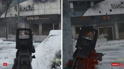 Comparativa en vídeo de Call of Duty: Modern Warfare 4 entre PC y Nintendo Switch 2