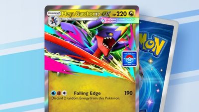JCC Pokémon Pocket recibe su nuevo evento de botín con Mega-Garchomp ex