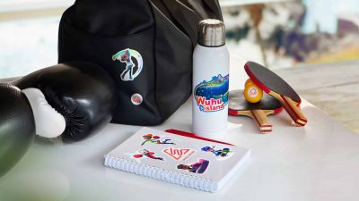Consigue con Puntos de platino este set de pegatinas de Nintendo Switch Sports Resort en My Nintendo Europa