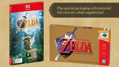 Primer vistazo detallado al regalo de la reserva de Zelda: Ocarina of Time en EB Games